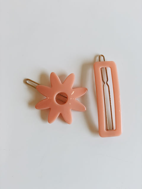 Star Flower Clip Set
