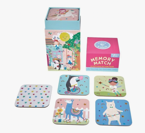Rainbow Fairy Memory Match