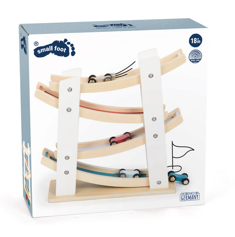 Small Foot Wooden Toys Car Ramp Racing Playset