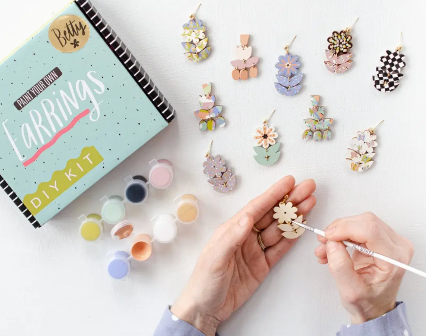 Jill Makes | DIY Flower Earring Kit