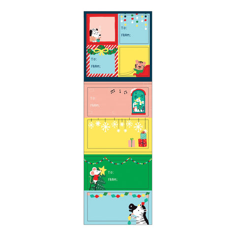 Santa, Stop Here! Book of Labels