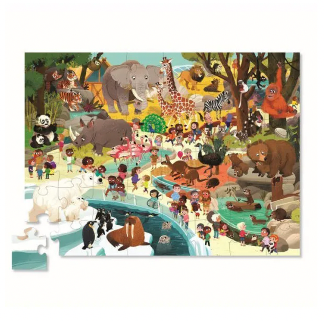 Day at the Zoo 48 pc Puzzle