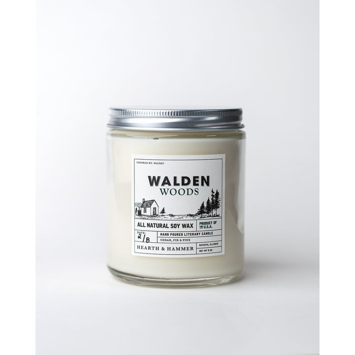 Walden Woods Literary Soy Candle
