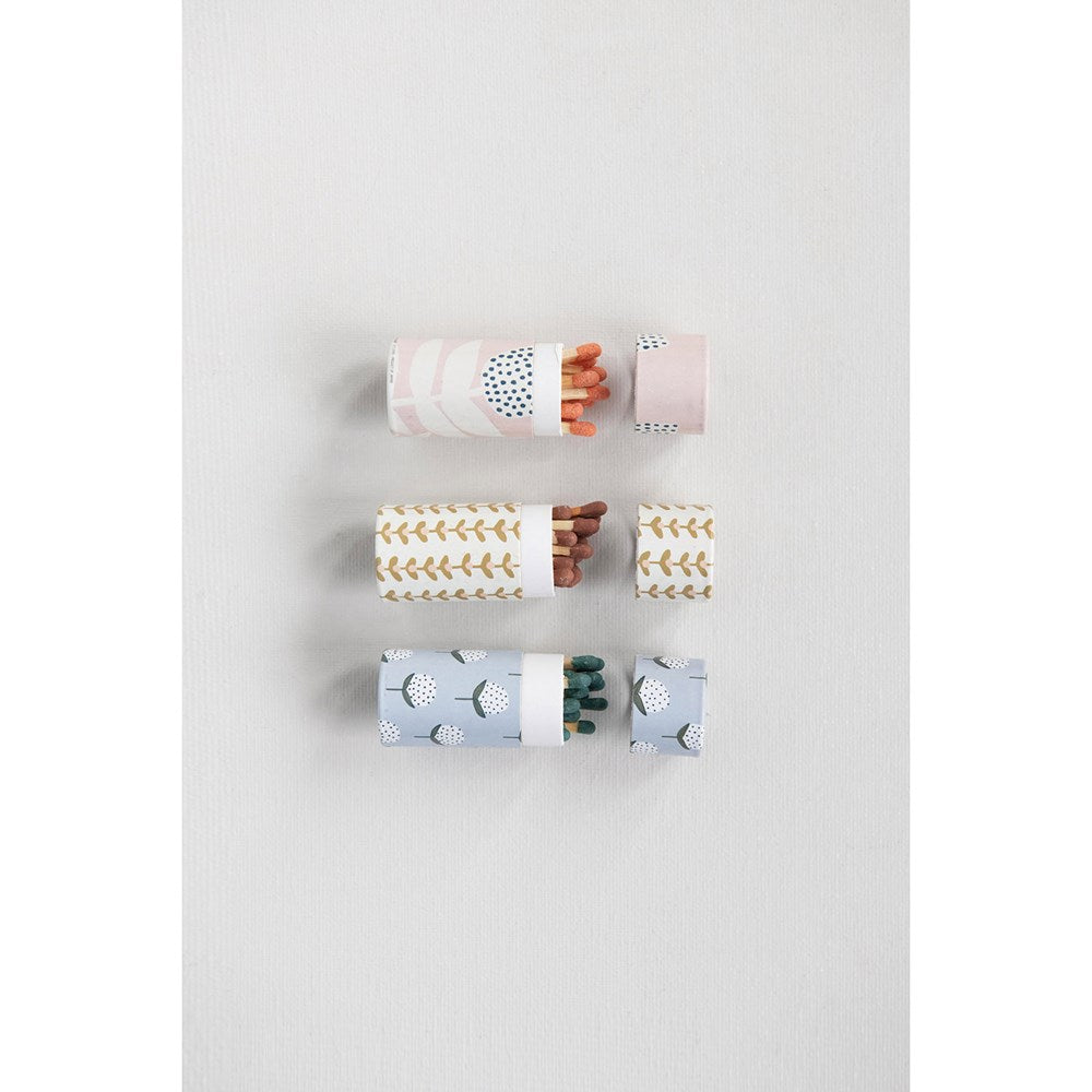 Floral Matches Tube 1"