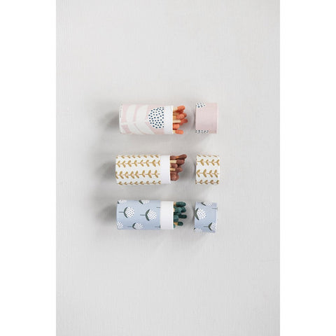 Floral Matches Tube 1"