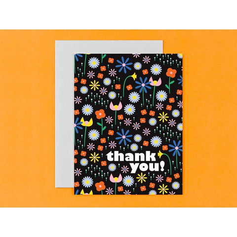 Chanson de Fleurs Thank You Card (Boxed Set of 6)
