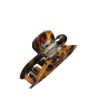 Large Tortoise Hair Claw - Stay Forever