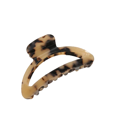 Large Tortoise Hair Claw - Stay Forever