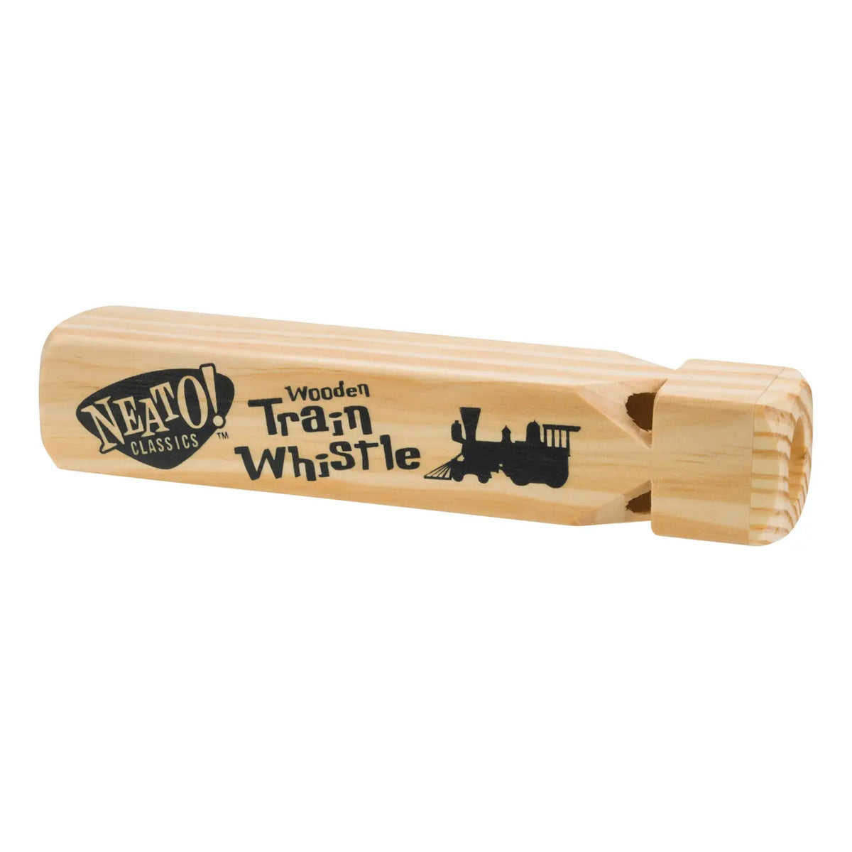 7.5" Classic Wooden Train Whistle - Stay Forever