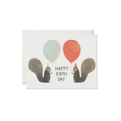 Party Squirrels Card