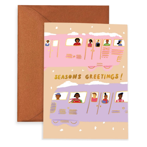 Winter Train Holiday Card (Boxed Set of 8)