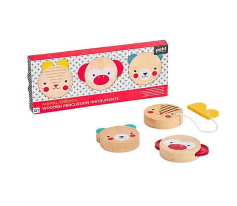 Animal Friends Wooden Percussion Instruments