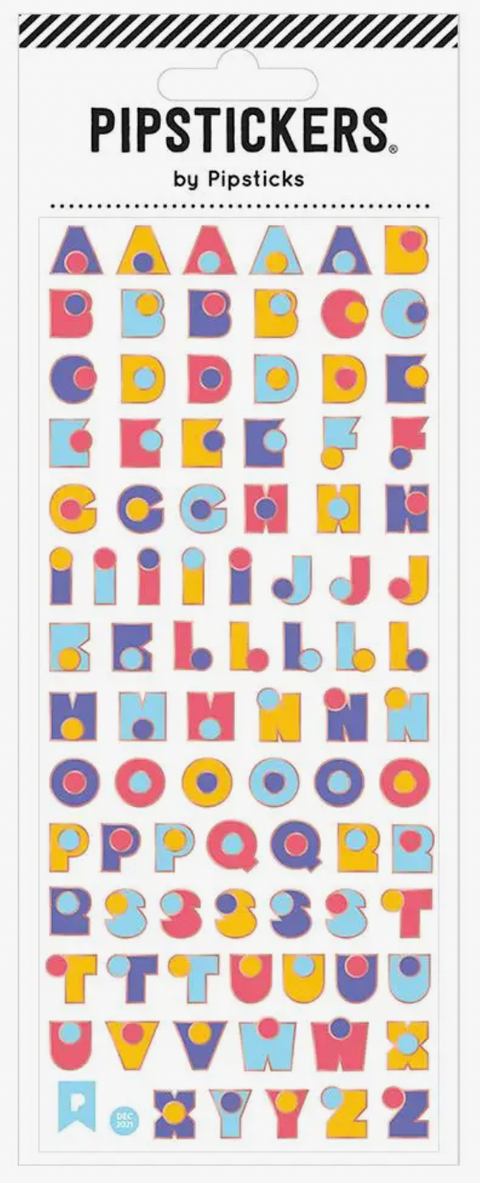 Polka Dot Alphabet