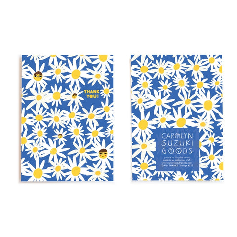 Thank You Daisy Card (Boxed set of 8)