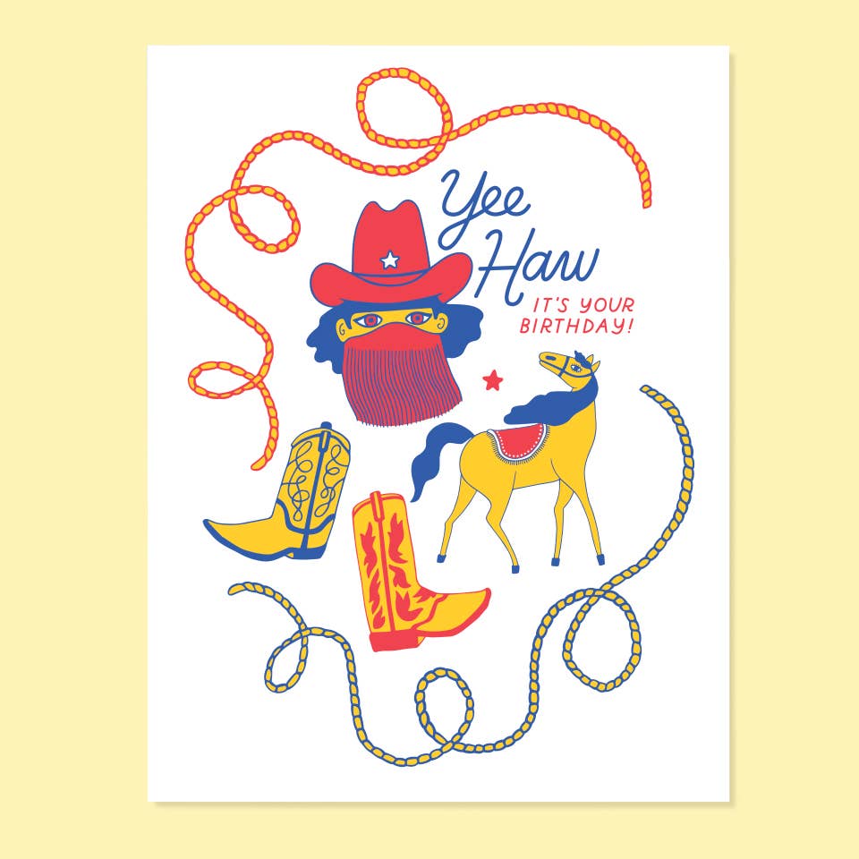 The Good Twin | Yeehaw Birthday Card