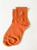 Stay Forever | Smiley Face Socks - Persimmon