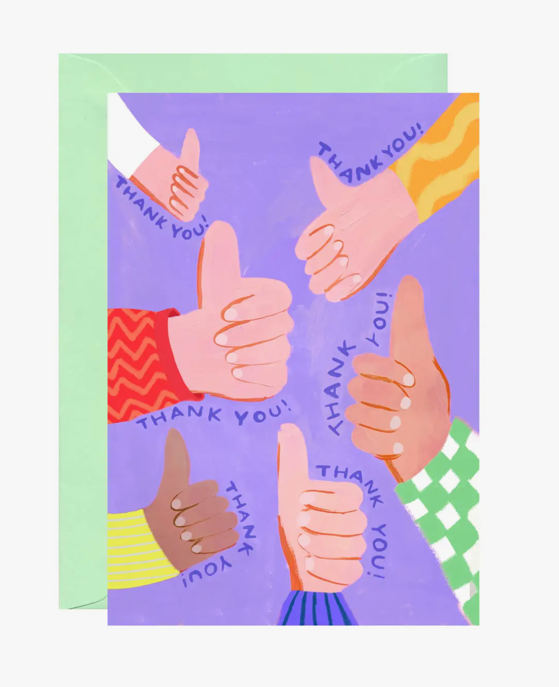 Thank You Thumbs Card