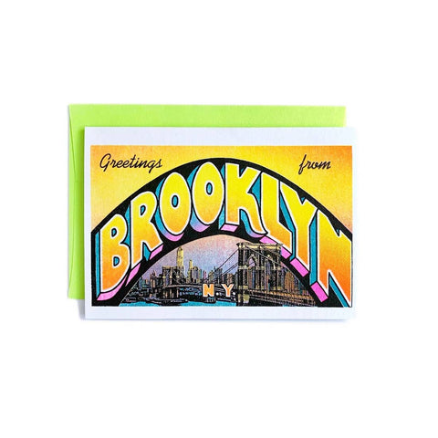 Greetings from Brooklyn 10x8 Print