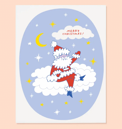 Cloud Santa Cards (Set of 6)