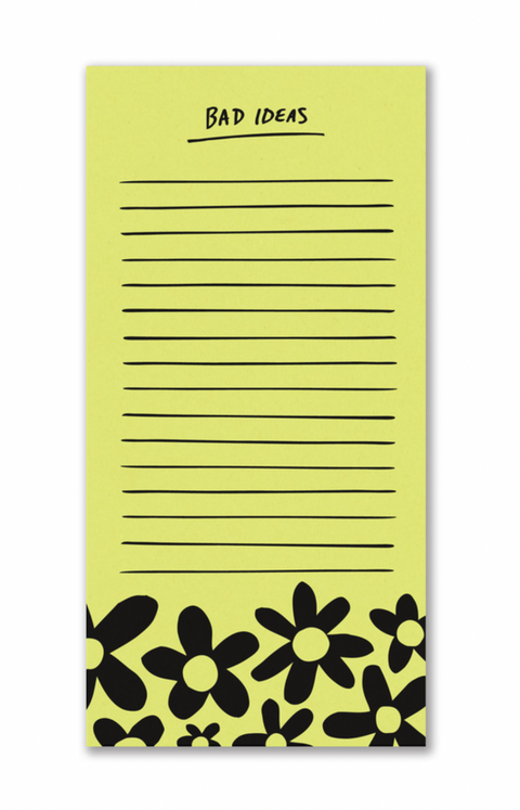 Bad Ideas Notepad