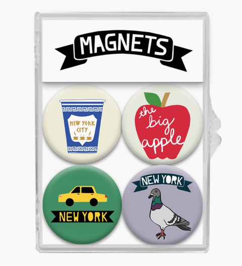 New York City Icons Magnet Set