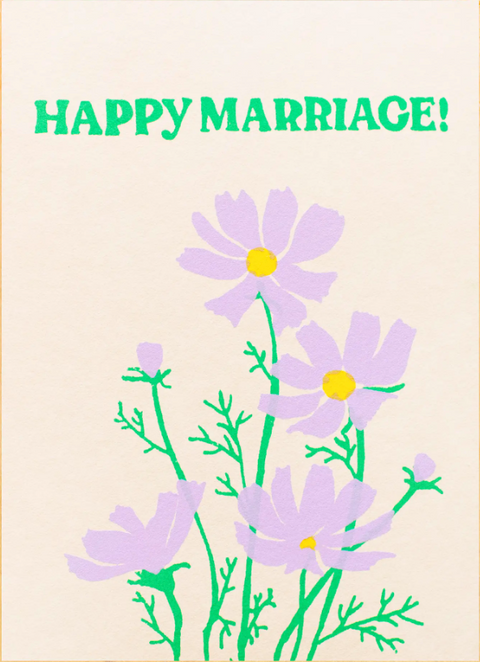 Happy Mariage Card