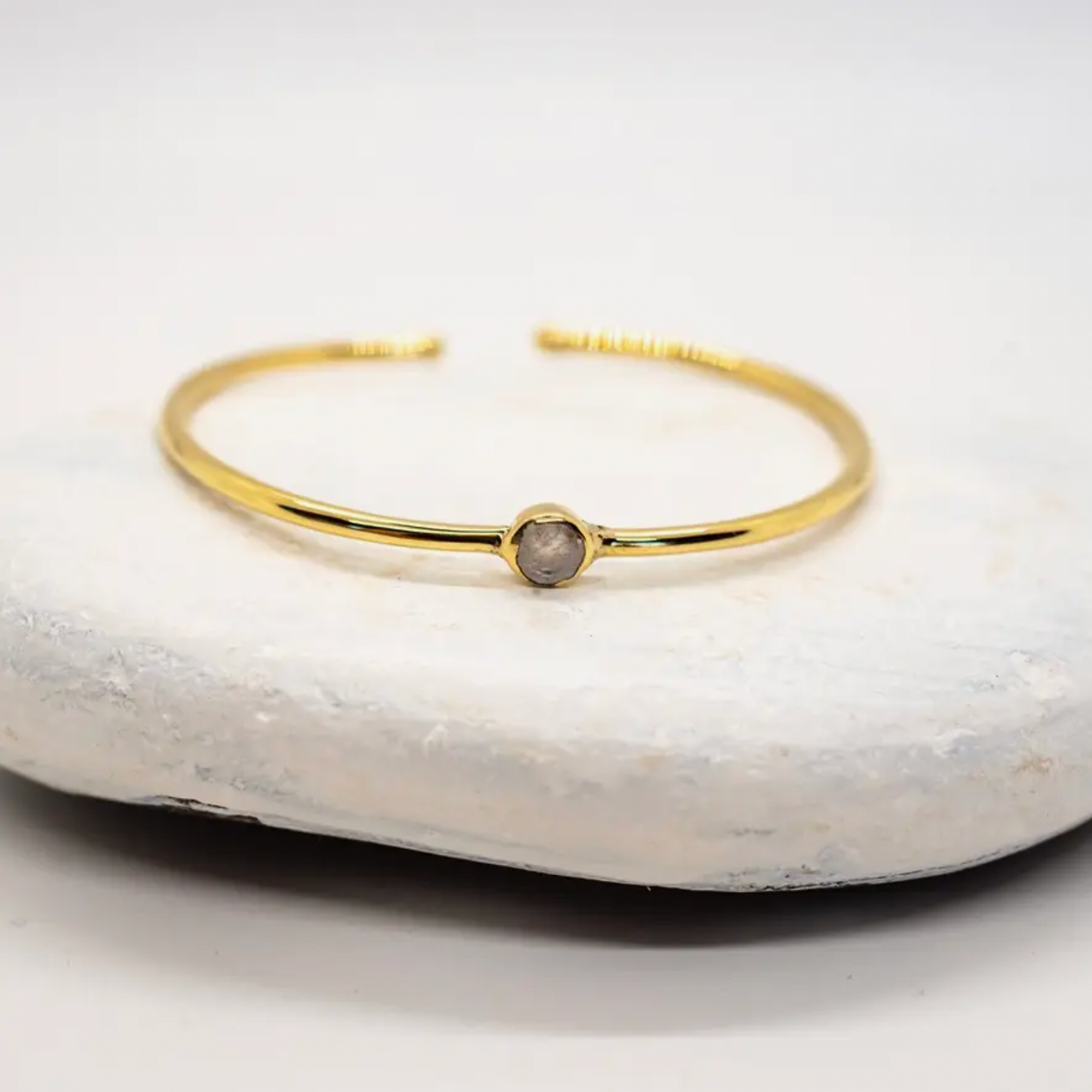 Dainty Moonstone Cuff