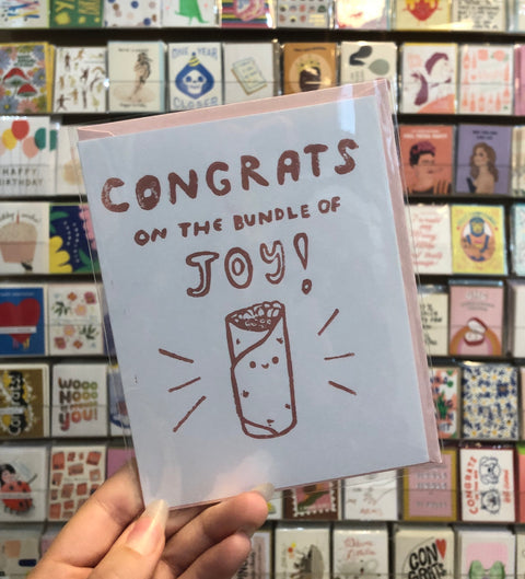 Burrito Bundle of Joy Card