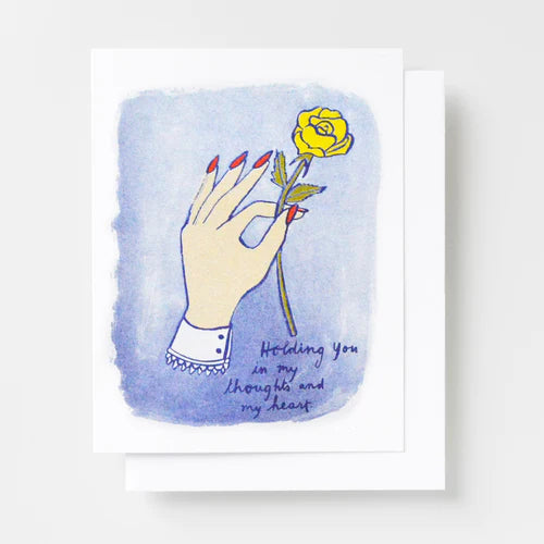 Holding You in My Thoughts Card