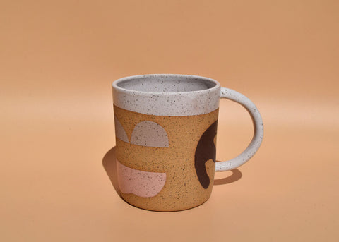 Christi Ahee Neutral Doodle Mug