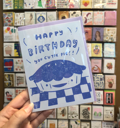Happy Birthday Cutie Pie Card
