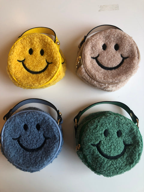 Smiley Plush Purse