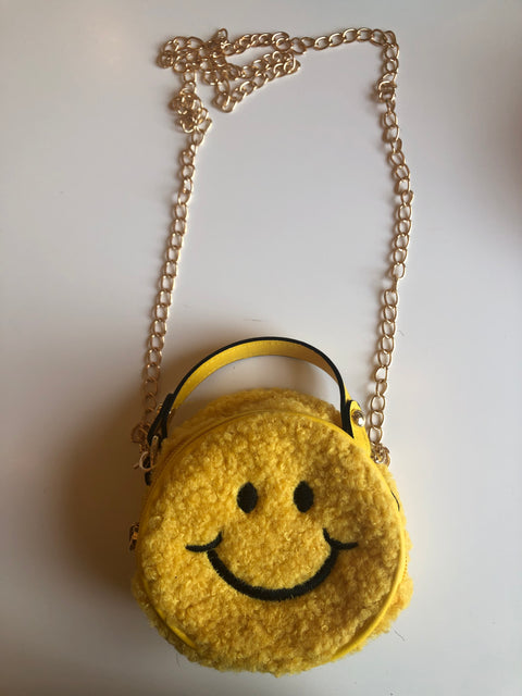 Smiley Plush Purse