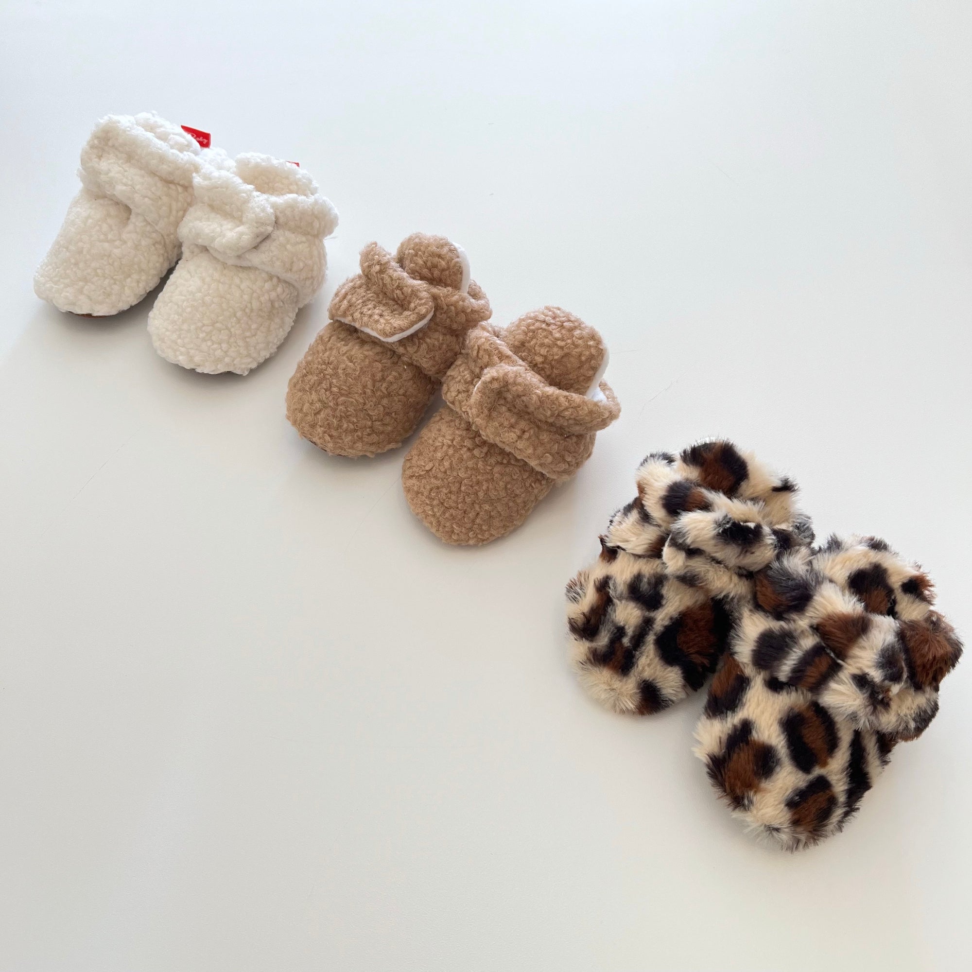 Fuzzy Baby Booties - Stay Forever