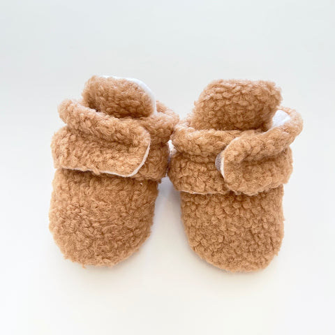 Fuzzy Baby Booties