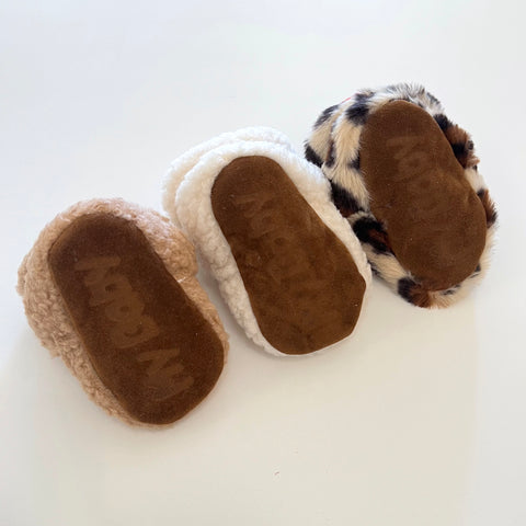 Fuzzy Baby Booties