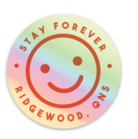 Stay Forever Smile Sticker