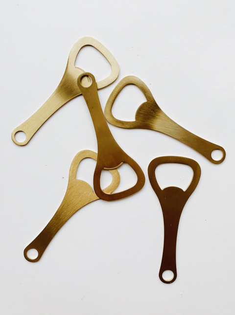Gold Bottle Opener
