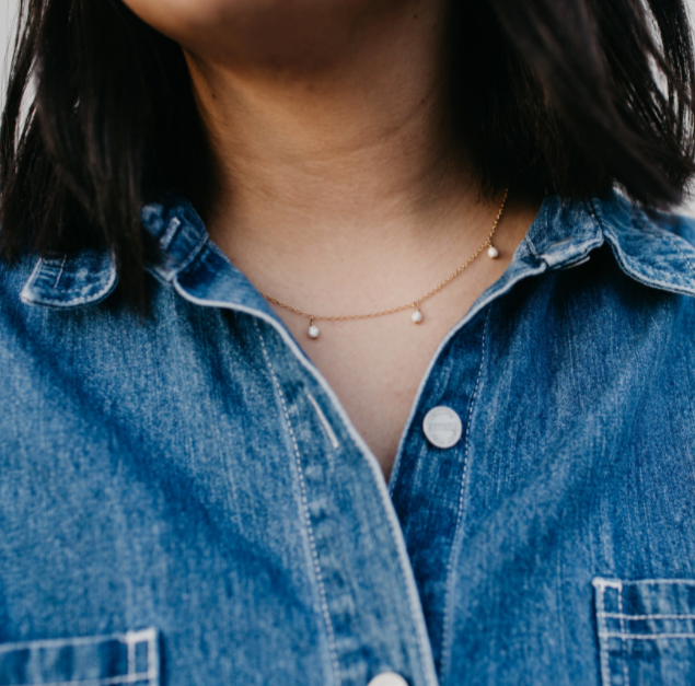 Pearl Dangle Necklace