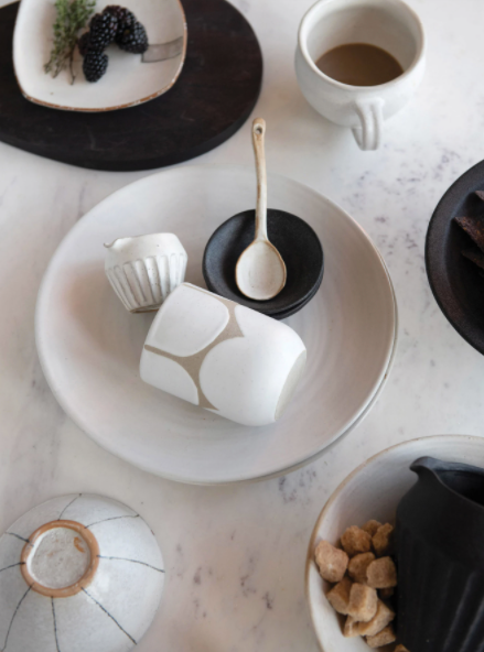 Scalloped Handpainted Tumbler