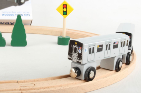 MTA Wooden Train Set - Stay Forever