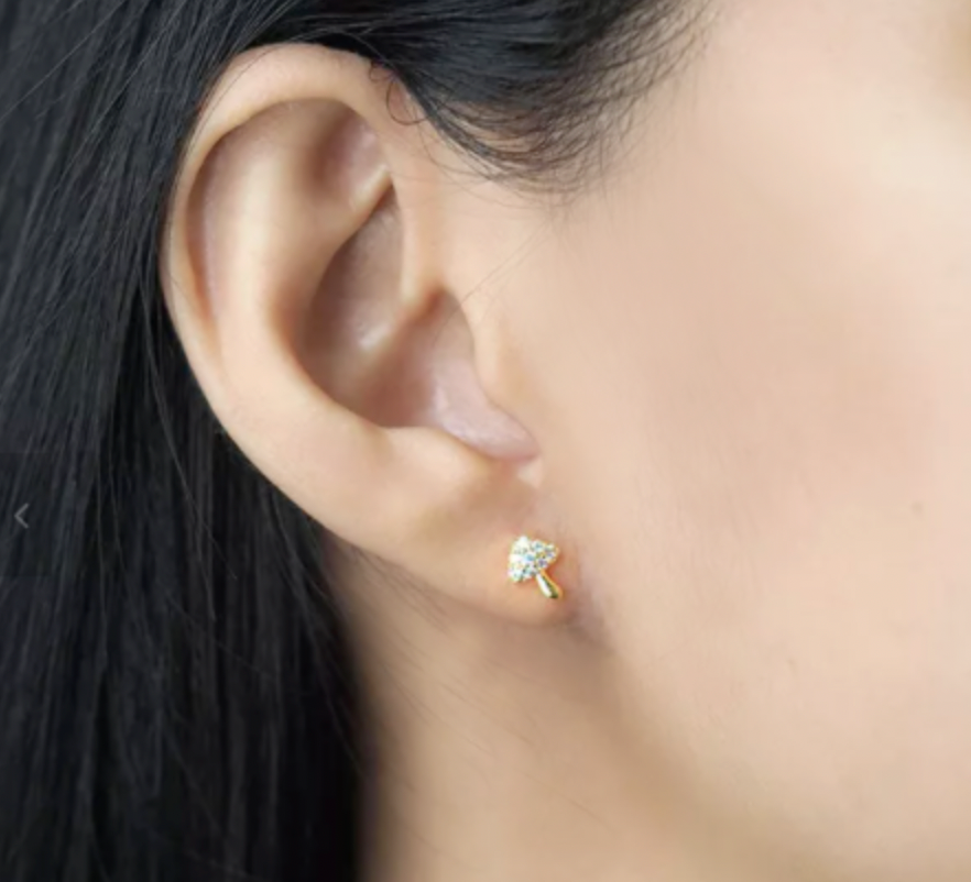 Tiny Mushroom Studs