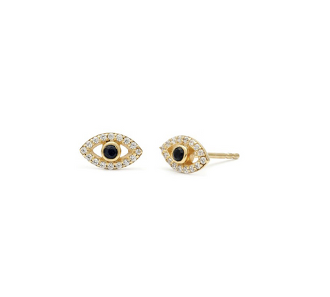 Protection Eye Stud Earrings