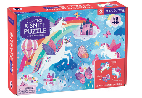 Unicorn Dreams Scratch & Sniff Puzzle
