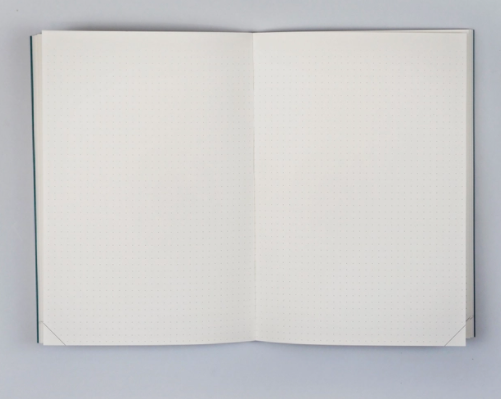 Memphis Brush  Lay Flat Notebook - Stay Forever