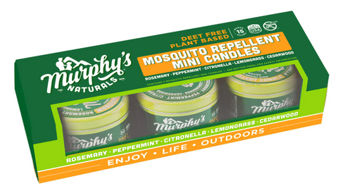 Murphy's Naturals | Mosquito Repellent Mini Trio Candles