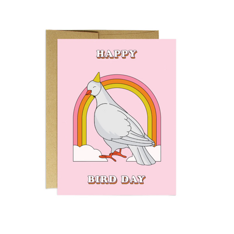 Happy Bird Day Birthday Card