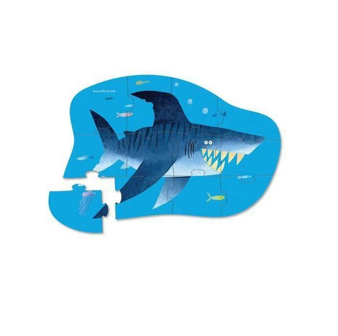 12-Piece Mini Puzzle - Shark City