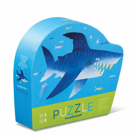 12-Piece Mini Puzzle - Shark City