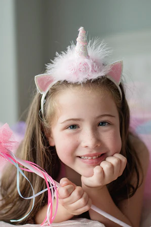 Unicorn Flower Headband